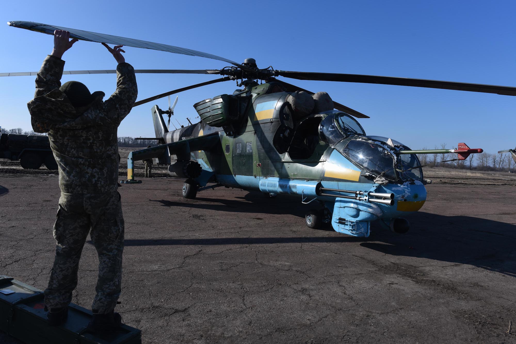 Ukrainian helicopters